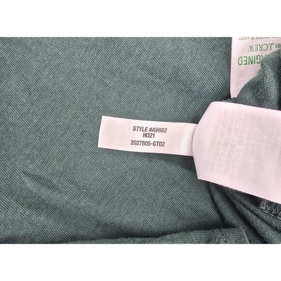 J.Crew Re-Imagined Maxi Tee Dress – Smoky Pine Green - Picture 7 of 7